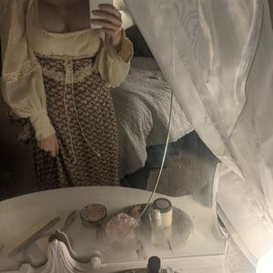 Gunne Sax 70s Peasant Dress